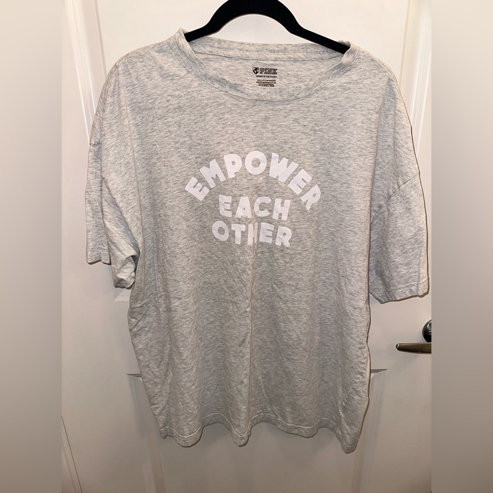 Light grey oversized shirt